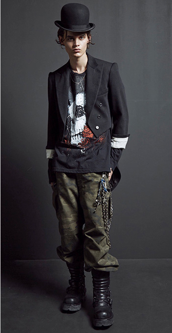 decarnin fashion mode graffiti custom vetements piscologik