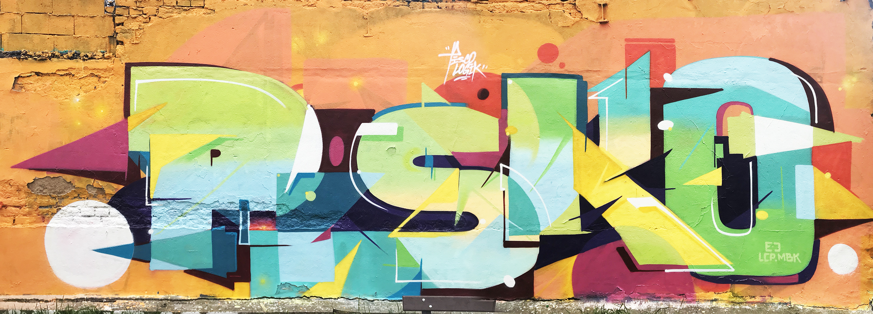 Strasbourg street art graffiti pisco Piscologik