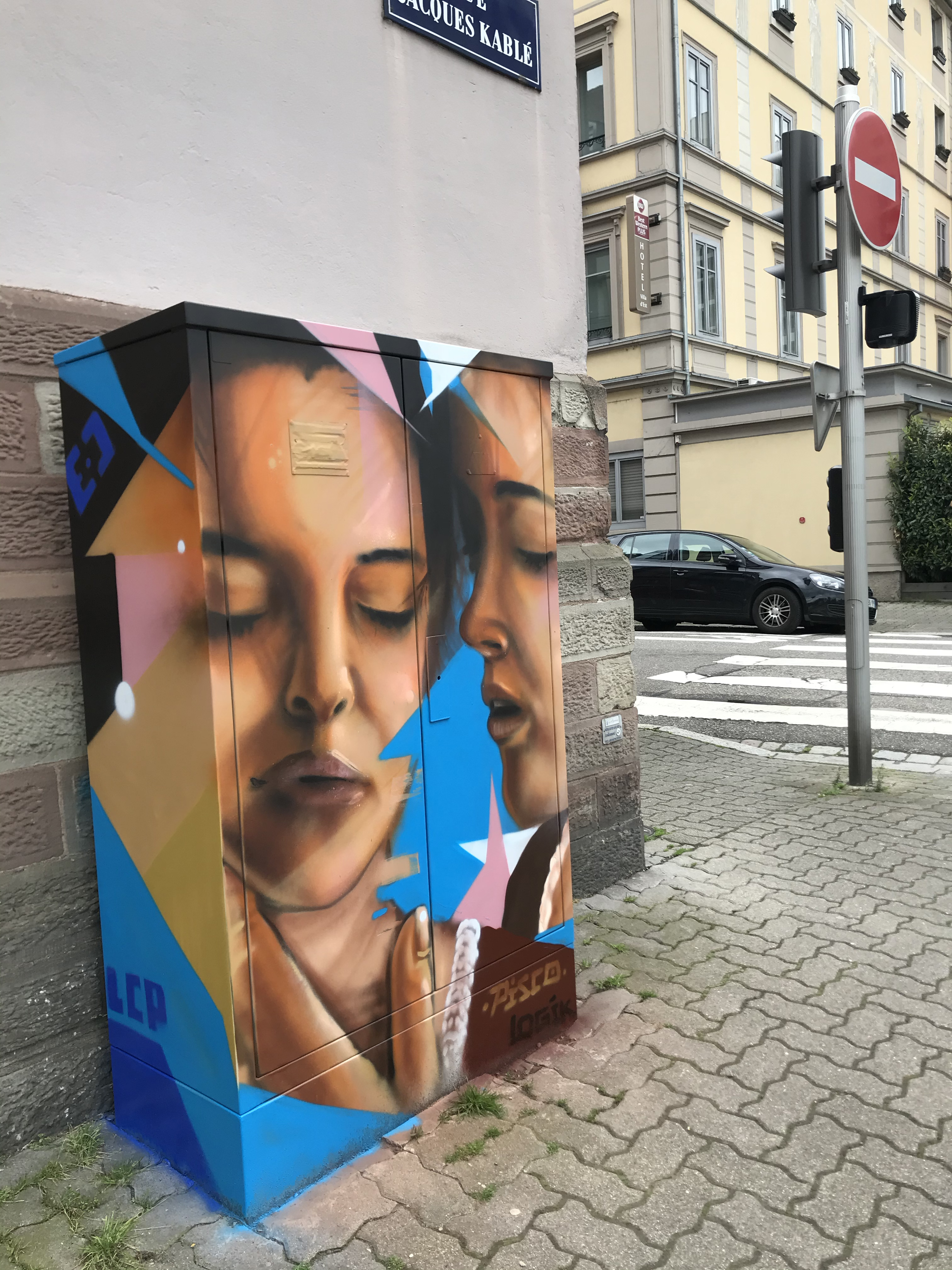 colors street art graffiti urban art Strasbourg nouvelle ligne nl Jacques kablé