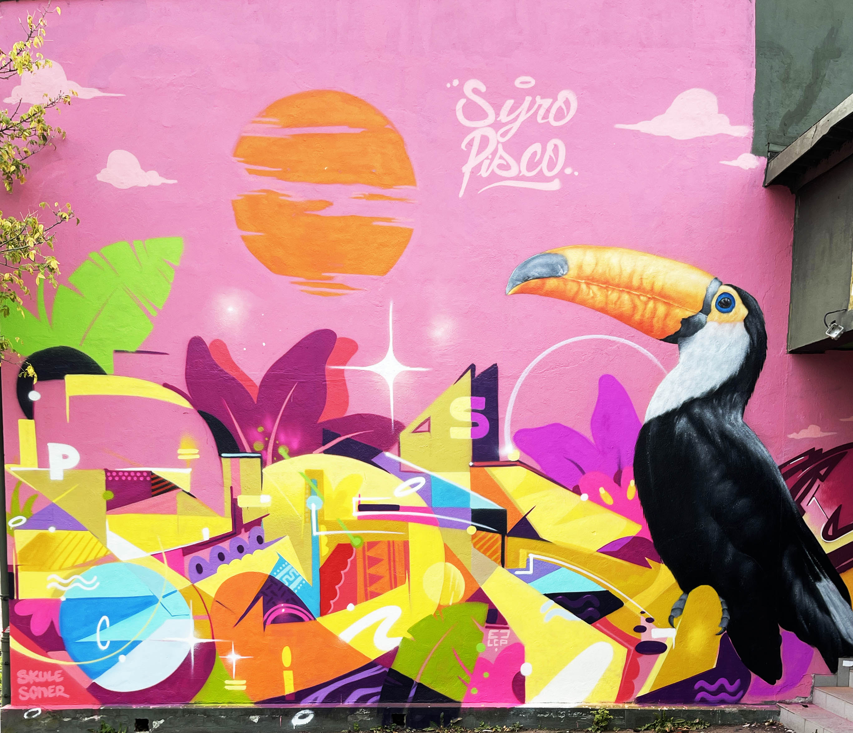 Metz graffiti street art pyro pisco pisko fresque freskaty