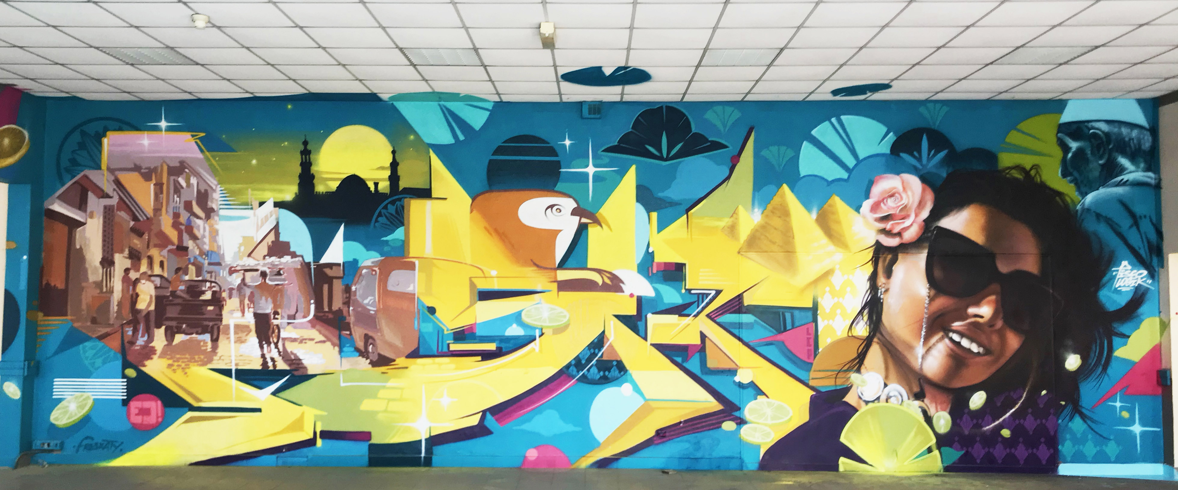 fresque graffiti freskaty grand est metz streetart art pisco pisko