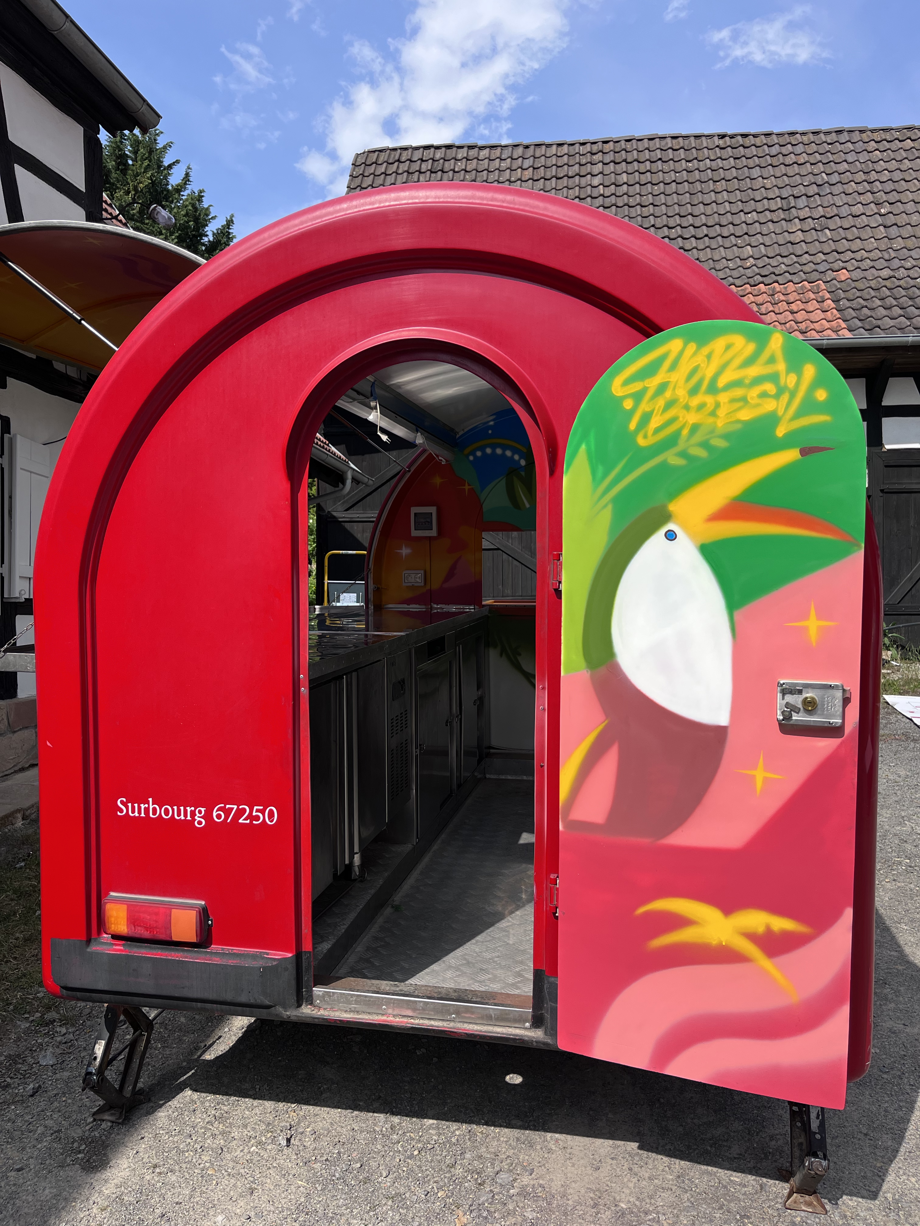 food truck decoration foodtruck graffiti peinture strasbourg alsace grand est 1