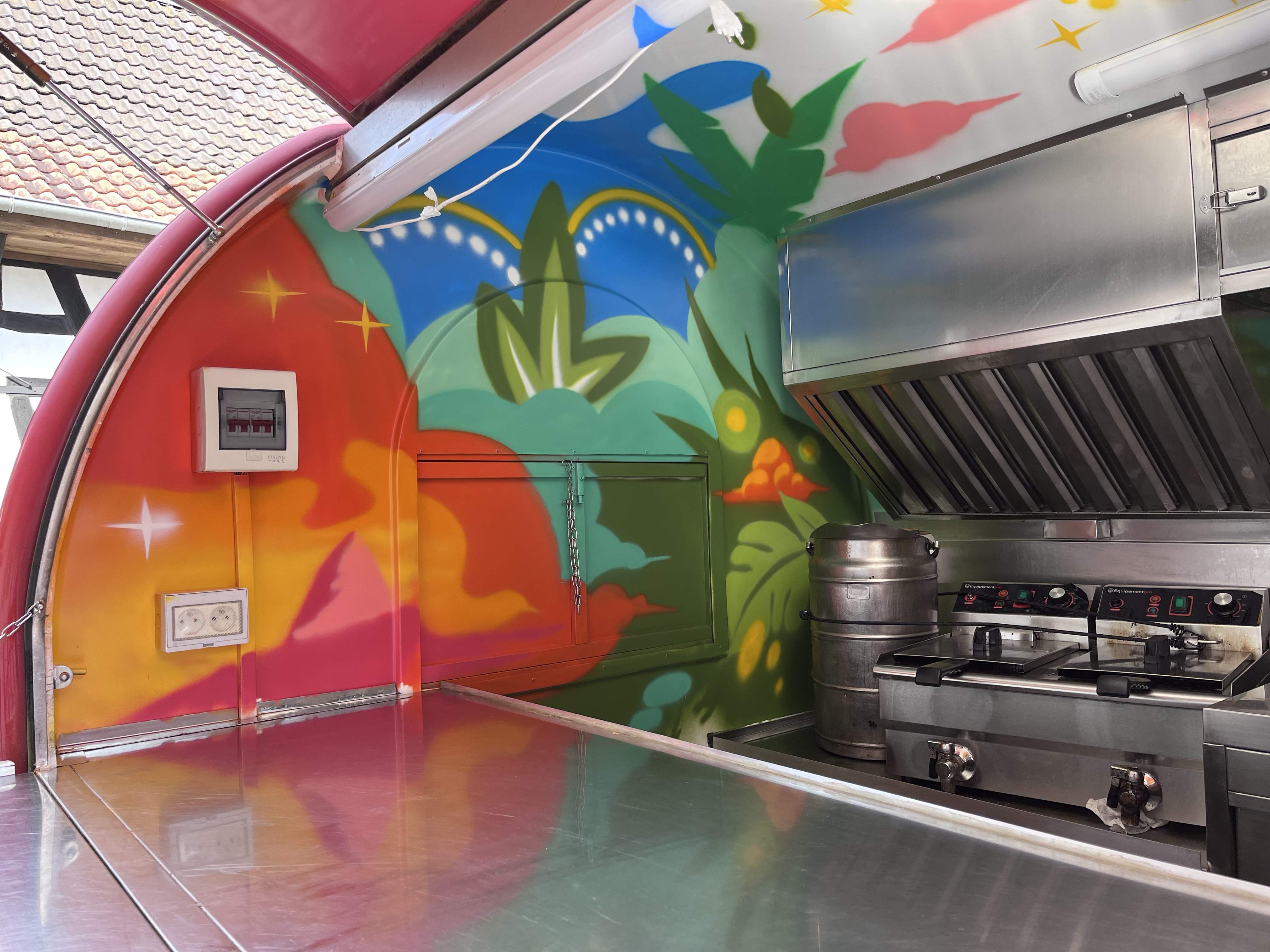 food truck decoration foodtruck graffiti peinture strasbourg alsace grand est 4