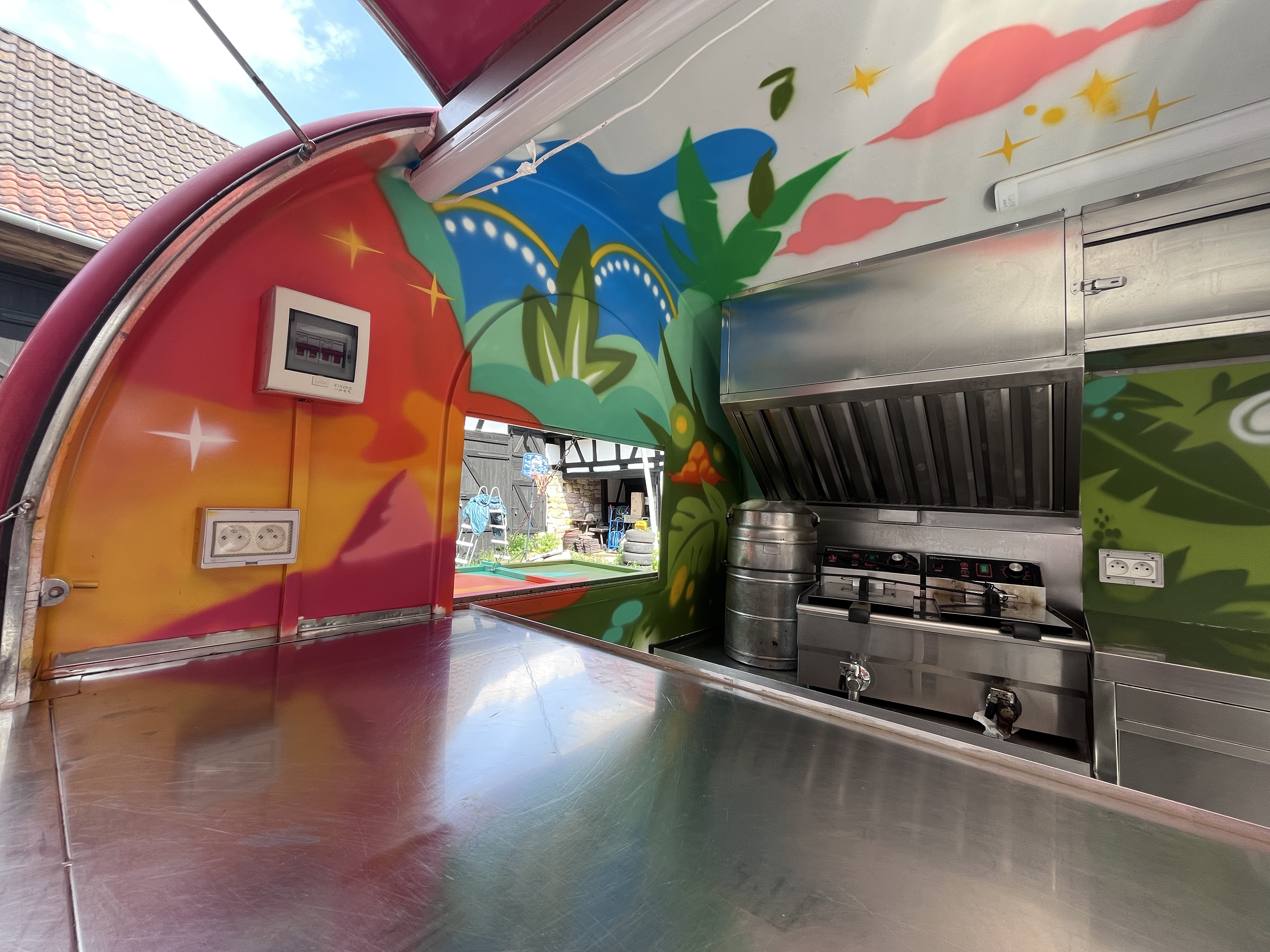 food truck decoration foodtruck graffiti peinture strasbourg alsace grand est