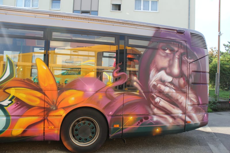 Décor « Abribus 2015 » par Piscologik, vue 2 sur 4