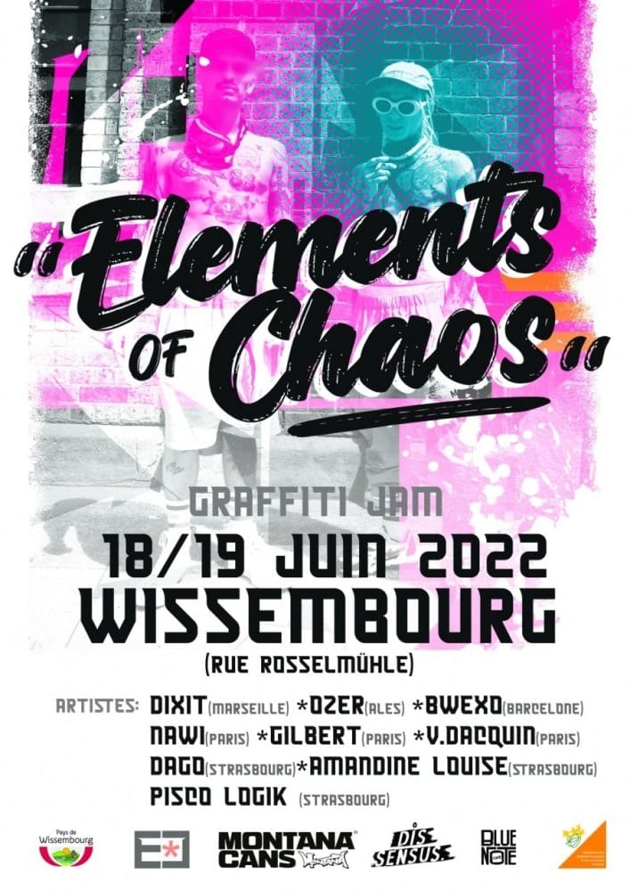 Festival Elements of Chaos · Graffik Circus, illustration 1