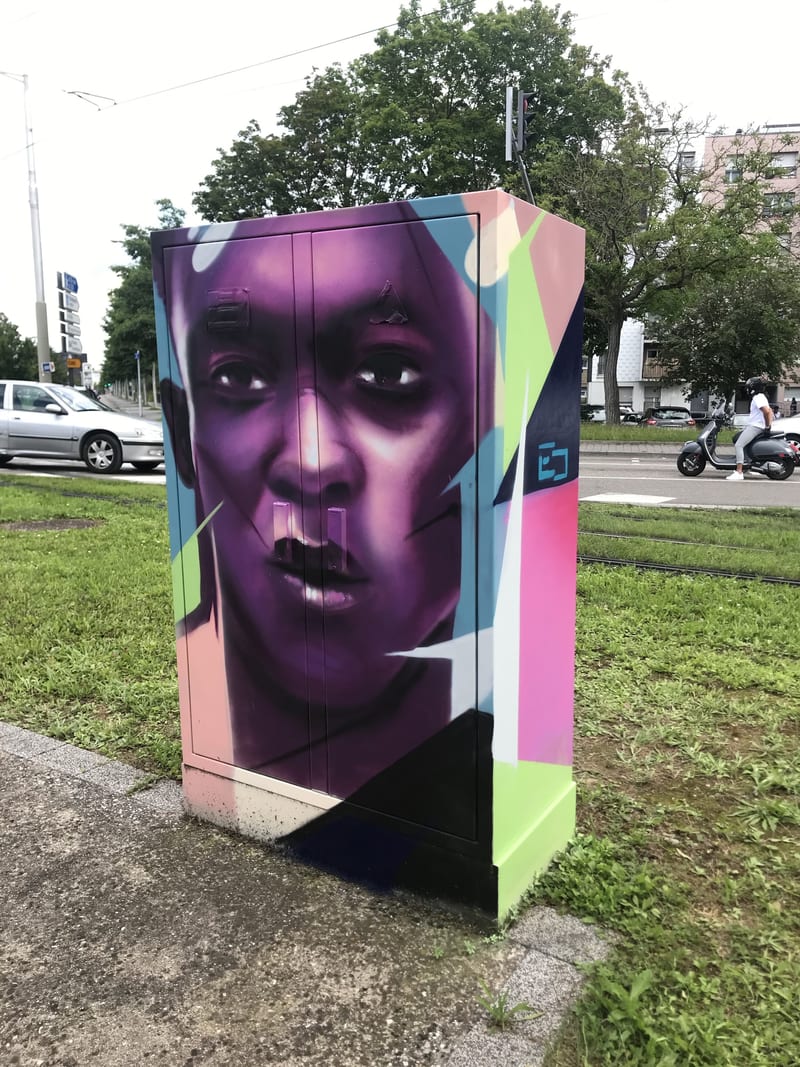 Décor « Hautepierre Colors » par Piscologik, vue 2 sur 3