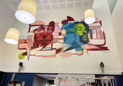 Décor « Blue Note Café » par Piscologik, vue 1 sur 2