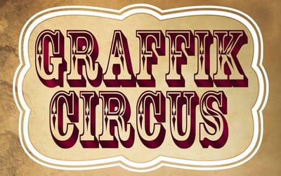 Décor « Expo Graffik Circus » par Piscologik