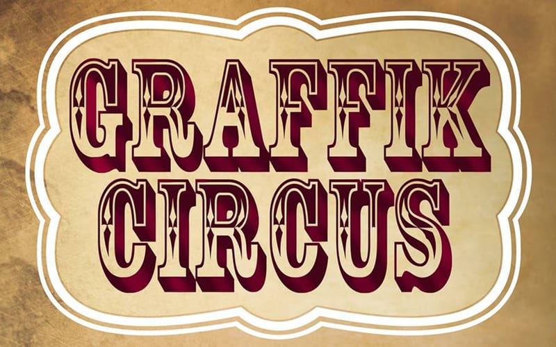 Décor « Expo Graffik Circus » par Piscologik