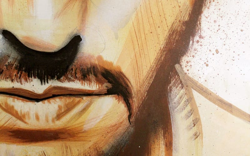 Toile « Face B » par Piscologik, vue 2 sur 4