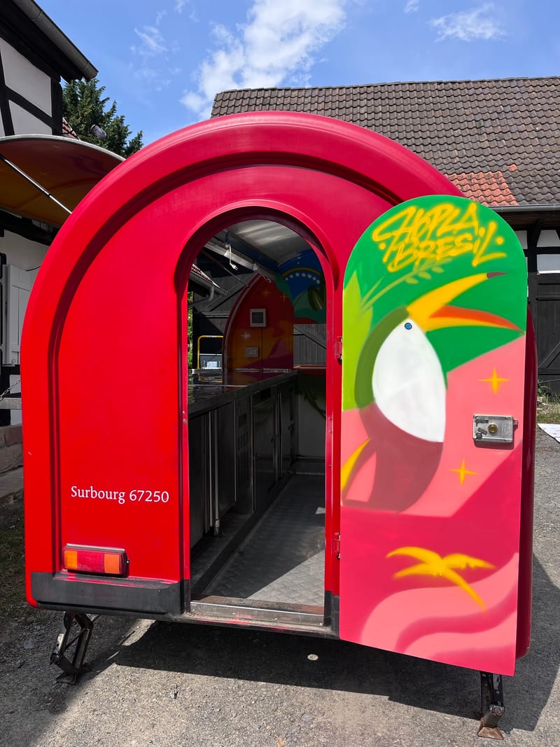 Décor « décoration Foodtruck Piscologik Alsace » par Piscologik, vue 4 sur 5