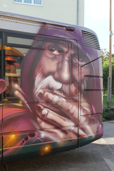Décor « Abribus 2015 » par Piscologik, vue 1 sur 4