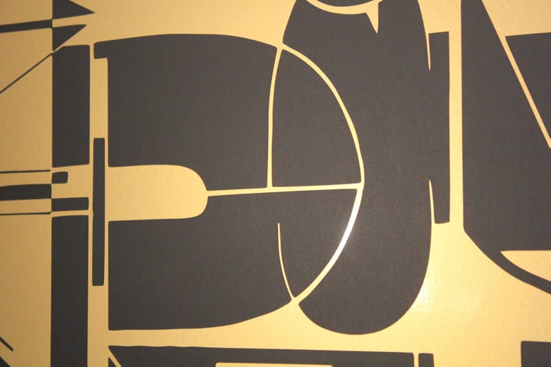 Toile « Lettres ouvertes 2 » par Piscologik, vue 3 sur 3