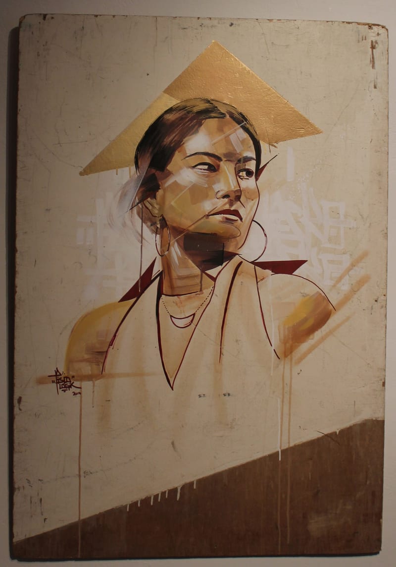 Toile « Mapuche » par Piscologik