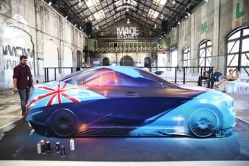 Décor « Mercedes X Piscologik in SYDNEY » par Piscologik, vue 4 sur 4