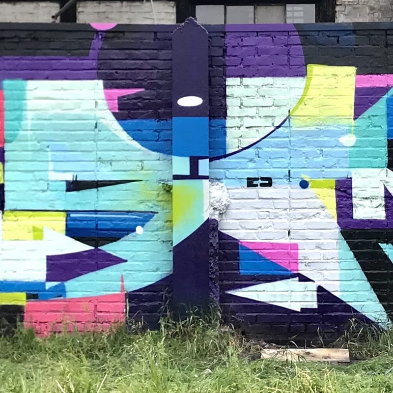 Fresque murale « Strasbourg graffiti » par Piscologik, vue 2 sur 2