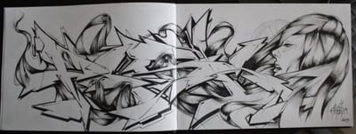 Illustration « Blackbook » par Piscologik