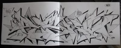 Illustration « Blackbook » par Piscologik