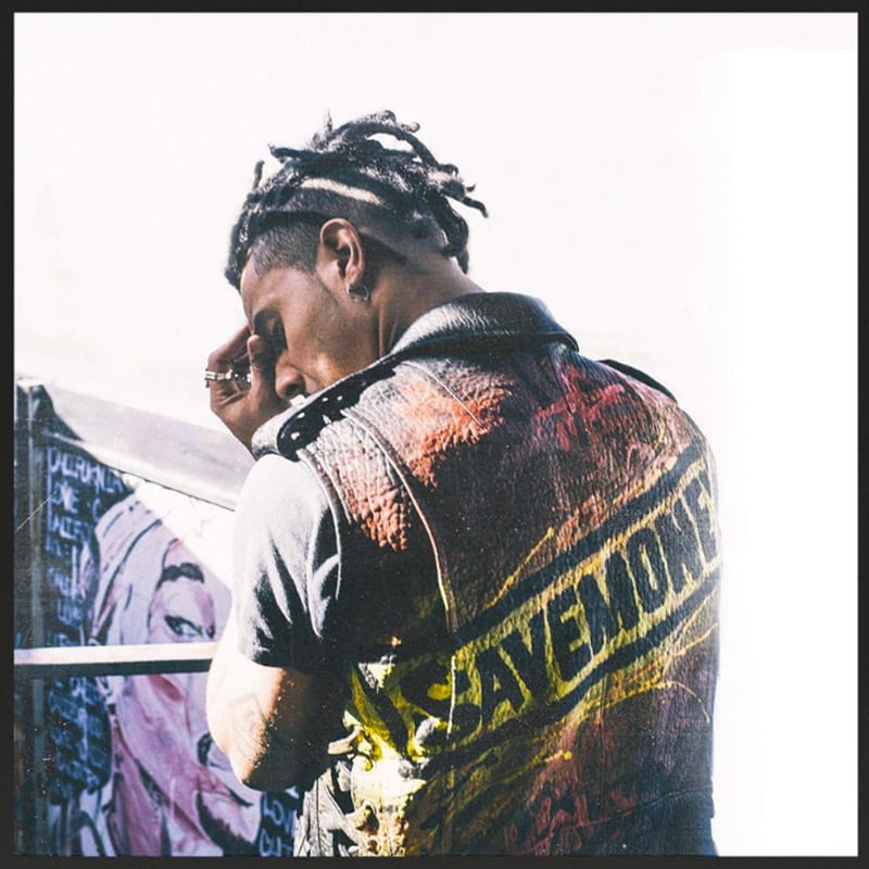 Pièce peinte à la main « Vic Mensa x Piscologik » par Piscologik, vue 1 sur 2